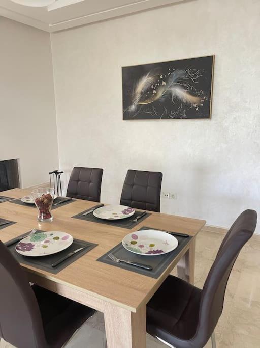 Chic & Cosy Flat Near Airport Lockbox Fast Wifi Apartamento Nouaceur Exterior foto